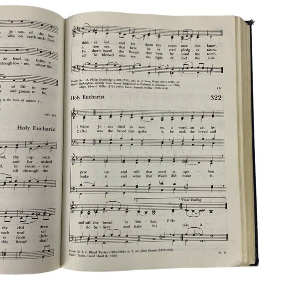The Hymnal of the Episcopal Church 1982 Hardcover Book Worship Praise Music - Picture 10 of 11
